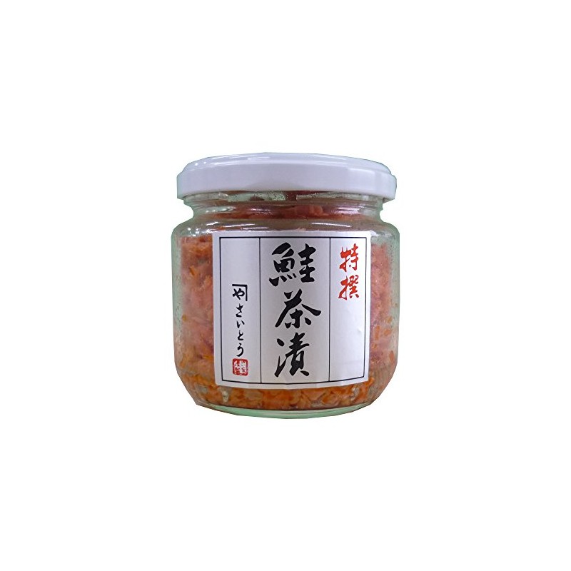 【一周忌の法事お返しギフトに】鮭茶漬け 瓶入100g×3個 新潟県村上市の伝統の味！