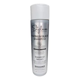 Stylum  Shampoo Matizador Negro Con Carbon Activado Stylum 280ml