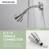 Angle Simple Shower Head, Brass High Flow Shower Sprayer Head,