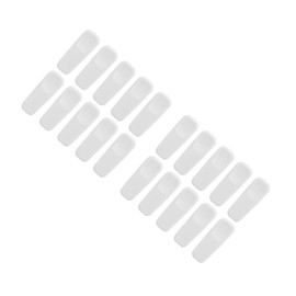 jojofuny 20pcs Earphone Wire Clip Headphone Cord Organizer Handle Microphone Wire Clip Holder Design for Easy Access