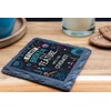Rustic Slate Coaster - It’s Not Broken, It’s a Feature