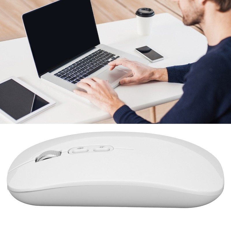 Wireless Mouse 1600DPI AI Optical Mice Voice Input Translation Computer