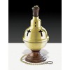 Censer On Wood Base - 4 1/2" Diameter, 9" High