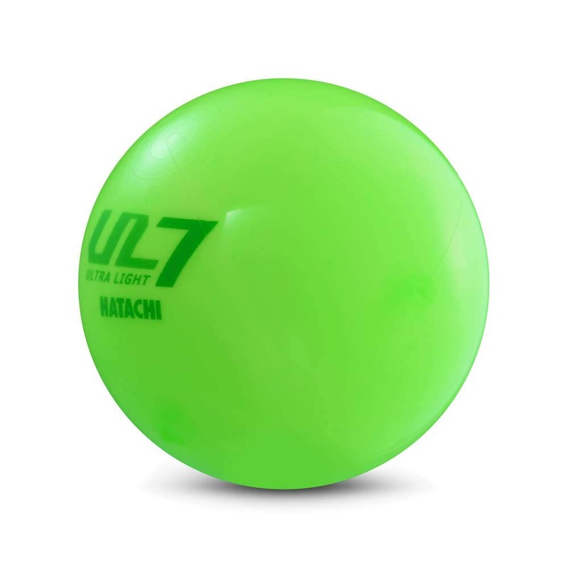 HATACHI BH3411 Ground Golf Ball, Ultra Light 7, Green, Approx.