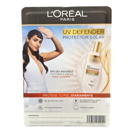 Protector Solar Uv Defender Anti Envegecimiento 2 Pack 40g