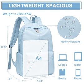 Bluboon Backpack for School Kids Backpack Girls Bookbag Laptop Backpack Gifts for Women