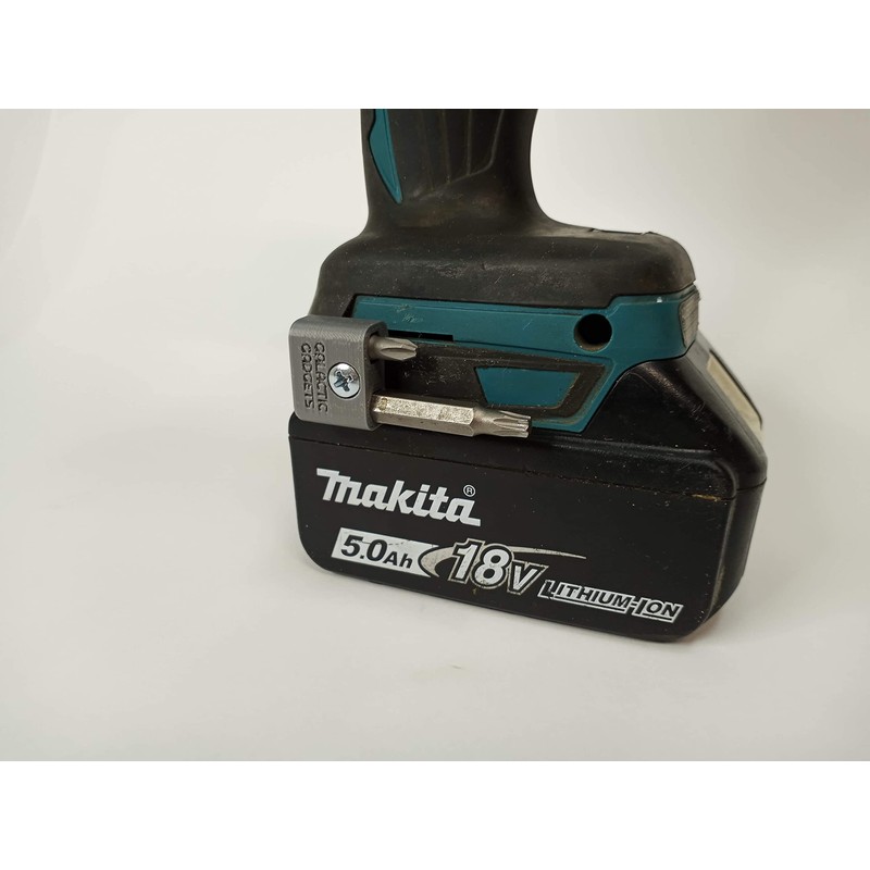 Side Mounted MAGNETIC Bit Holder for MAKITA 18V and Ryobi