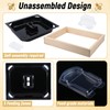 2 Set 10 Frame Bee Top Feeders for Beehives Unassembled