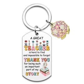 Teacher Christmas Gifts Daycare Teacher Appreciation Gifts End Of Year Teachers Gift Preschool Daycare Teachers Gift Thank You Keychain Birthday Retirement Present Back To School