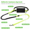 LED Hands Free Dog Leash, Waist Leash for Dog Walking,