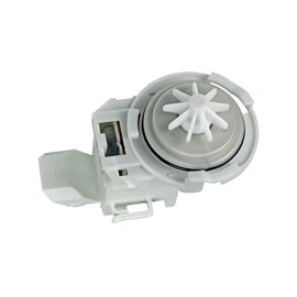 easyPART Compatible / replacement for Bosch 00165261 drain pump, lye pump, magnetic technology pump, 30 W, solo pump motor, Siemens 165261 also Küppersbusch 426460, Whirlpool Bauknecht 481236018503