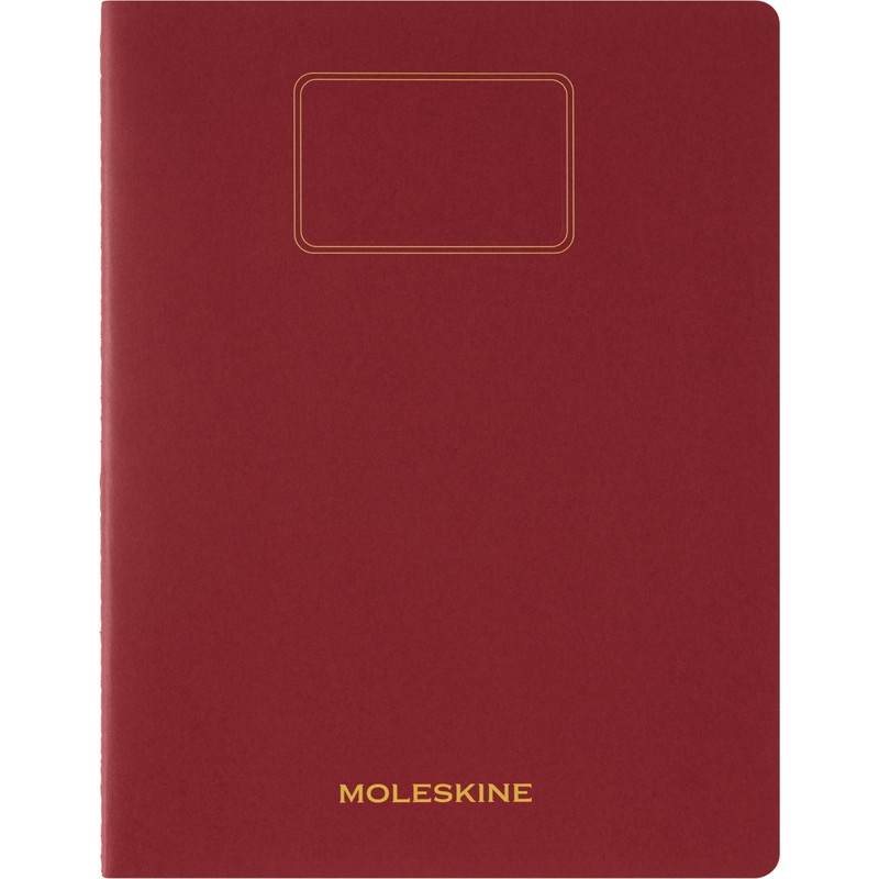 Moleskine Student Cahier Journal, Set of 2 Notebooks with Removable