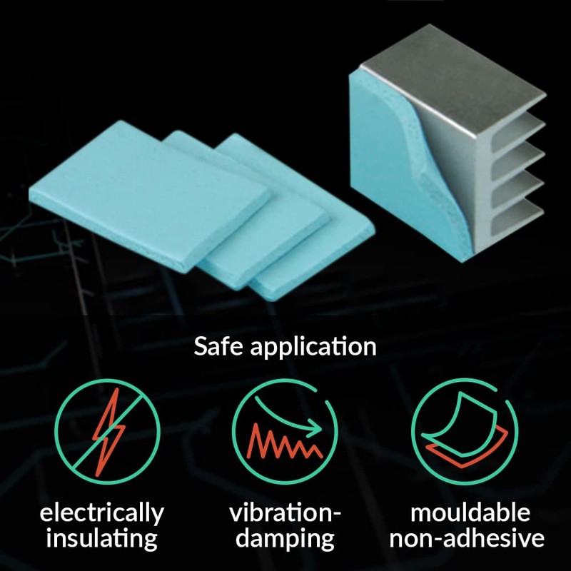 ARCTIC TP-2 (APT2560): Economic Thermal Pad, 50 x 50 x