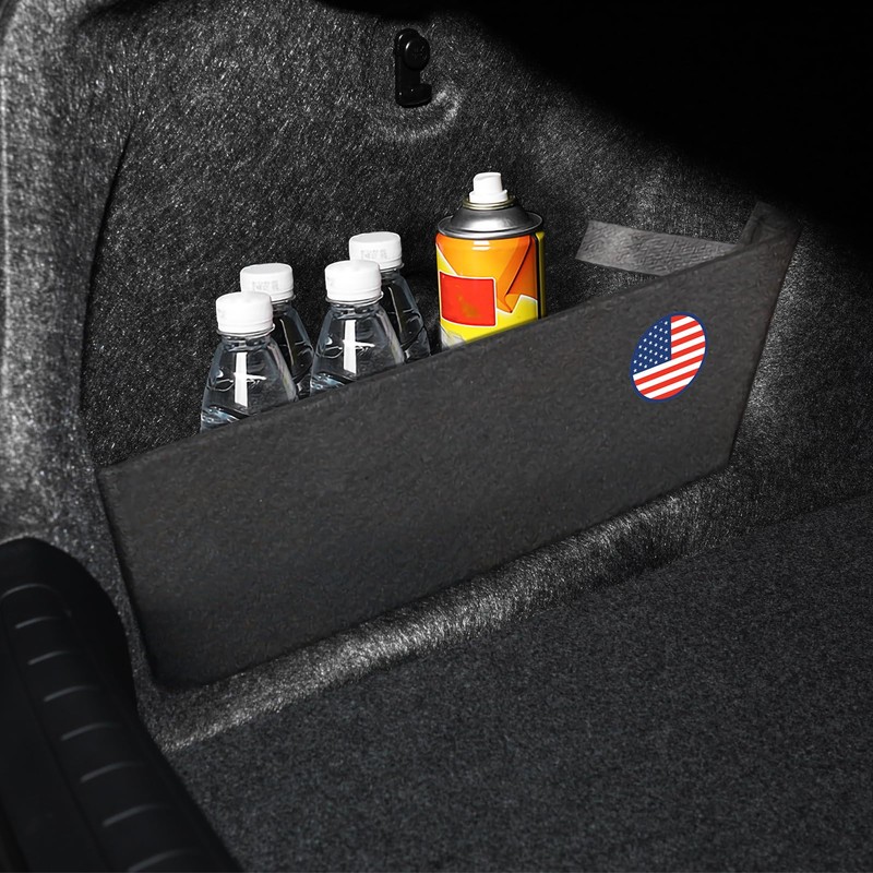 2PCS Rear Trunk Organizer Side Divider Board Compatible with 10th