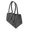 Tebewo Handbag, shopping bag made of felt, closable shopping bag