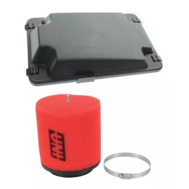 Honda OEM Honda Air Box Lid 17217-HN1-000 & Uni Air Filter TRX400EX Sportrax 450 400X