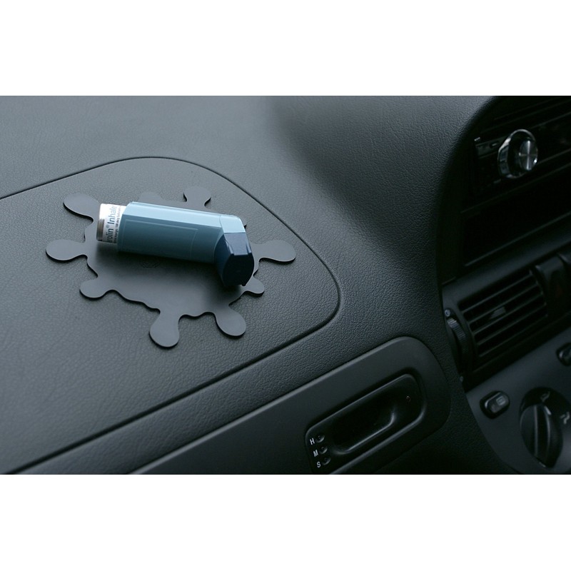 Dashboard Anti-Slip Cradle mat GREEN SPLAT