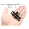 LBY 8 Sets 5/16-18×2-1/2'' Hex Head Screws Bolts(Fully Threaded), Nuts(Heavyd),