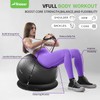 Trideer Ball Chair Yoga Ball Chair Exercise Ball Chair with
