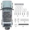 RAZPOY for Bronco Sunshade Mesh, Sun Shade Bikini Top Provides