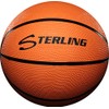 Sterling Orange Mini Size 3 Rubber Basketball