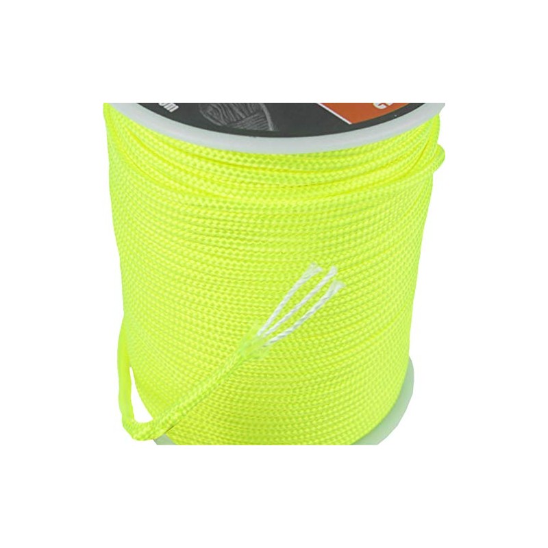 Lomo 3mm Nylon Paracord 100m Reel - Yellow