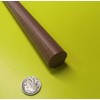Micarta Canvas CE Phenolic Round Rod 1.00" (1") Diameter x