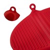 Gaberoad Thickened Mini Silicone Oven Mitts Heat Resistant, Rubber Oven