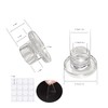 Glass Candlestick Holders: 20Pcs Small Taper Candle Holders Bulk Short