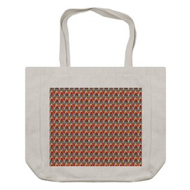 Ambesonne Nordic Shopping Bag, Wildlife in the North Theme Cartoon Style Bears on Ice Pattern Colorful Art Design, Eco-Friendly Reusable Bag for Groceries Beach and More, 15.5" X 14.5", Cream