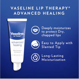 Vaseline Lip Therapy Advanced Healing 0.35 oz (Paquete de 10)