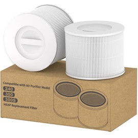 RGBflt 2 Pack 14 True HEPA Filter Replacement Compatible with Puro 240 Air Purifier, 3-in-1 True HP-14 and Activated Carbon Filter