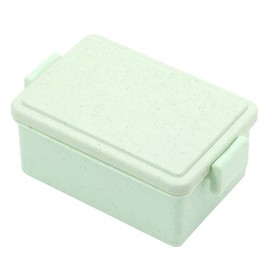 Miyoshi Seisakujyo GEL-COOL 0101-028 Gel Cool Square Gelato Plain, Integrated Ice Pack, Square Lunch Box, Bento Box, Pistachio Color, 5.9 x 3.7 x 2.4 inches (15 x 9.4 x 6 cm), 13.5 fl oz (400 ml), 1