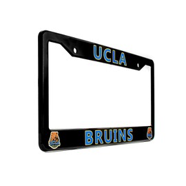 EliteAuto3K UCLA Bruins License Plate Frame Cover – Black – 12.25” x 6.25” - Slim Design for Fans & Supporters