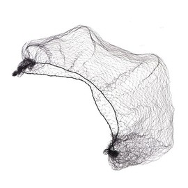 YADIRF 100 PCS 24 Inch Invisible Hair Nets Bun Cover Elastic Edge Mesh Hairnet Stretch Cap For Hair Bun Making, Sleeping, & Kitchen Food Service