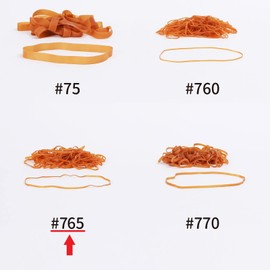 Rubber Band #765 < 1.8 oz (50 g) Transparent Bag > American Color Thick Width Small Volume Packaging Rubber Band All Sizes 73 Republic