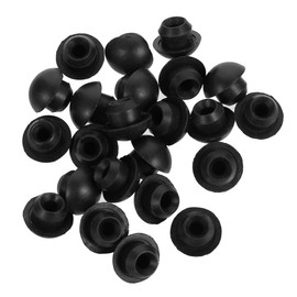 Gatuida 3sets Hydraulic Jack Oil Filler Rubber Bung for Jack Plugs Durable Sealing Cap 50pcs*3