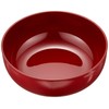 Nakatani Brothers Shokai Yamanaka Lacquerware, 5.5 Bell Confectionery, Vermilion, Cherry