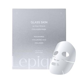 GLASS SKIN 14Days Miracle Collagen Mask 42g x 4ea Mascarilla nocturna definitiva, mayor contenido de suero, ácido hialurónico, suero de niacinamida,