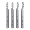 sourcingmap 4PCS 6mm Shank 4mm x 11mm Straight Flat Nose