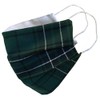 Maclean Green Tartan Face Mask