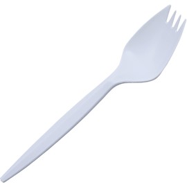 Genuine Joe Medium-Weight Spork (Pack of 1,000)