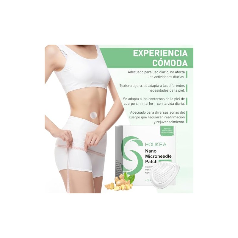 SINYI 8 PCS Parches WellnessParche NanoParche Para El Cuidado Corporal