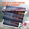 Classic Rectangle Magnet with Stand - North Pier Blackpool England