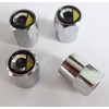 Smart Car 'Limited Edition' Chrome Wheel Valve Dust Caps. Fortwo