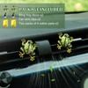 Rislobx 2Pcs Tree Frog Air Freshener Vent Clip, Cute Air