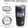 Swimmer Black Edition Viking Tumbler 20oz - Waters version -