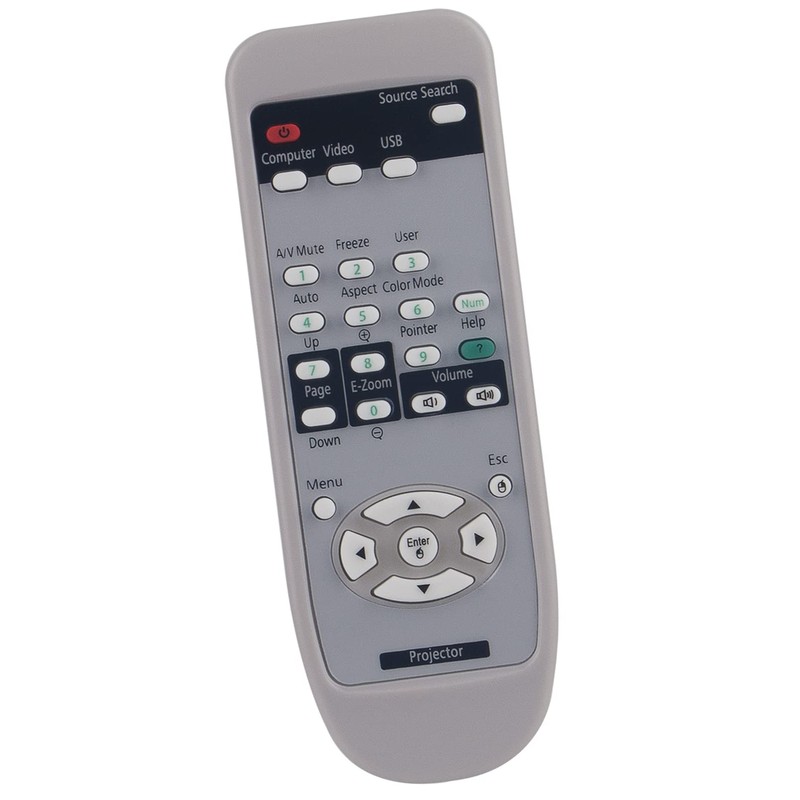 ALLIMITY 1515068 Remote Control Replacement for Epson Projector EB-W10 EBS7