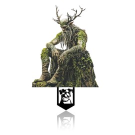 LUMOOM Garden Decoration Troll Figure, Garden Decorative Stake, Forest Spirit, Decorative Sculptures for Garden and Patio, Funny Garden Figure Tree Stake, Weatherproof Garden Ornaments (C)