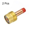 HARFINGTON 2pcs Gas Lens Collet Body 45V63 5/32" Welding Torch